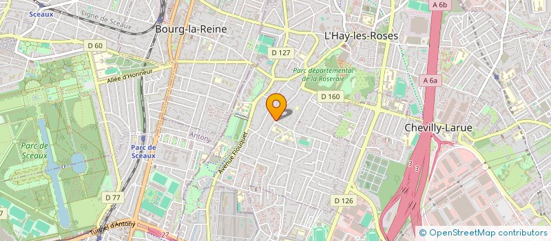 localisation de l'entreprise LOCATION MEUBLEE 30 BIS RUE DES BLONDEAUX  L'HAY-LES-ROSES