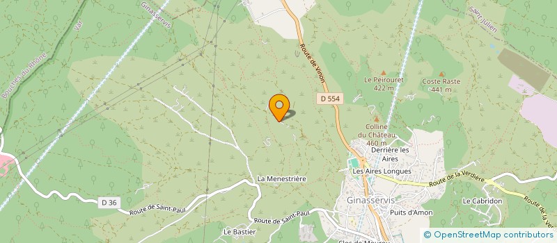 localisation de l'entreprise LOCATION MEUBLEE à ESPARRON