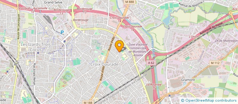 localisation de l'entreprise LOCATION MEUBLEE AYAJ  TOULOUSE