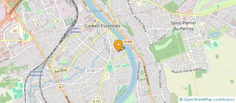 localisation de l'entreprise LOCATION MEUBLEE CORBEIL ESSONNES à CORBEIL-ESSONNES