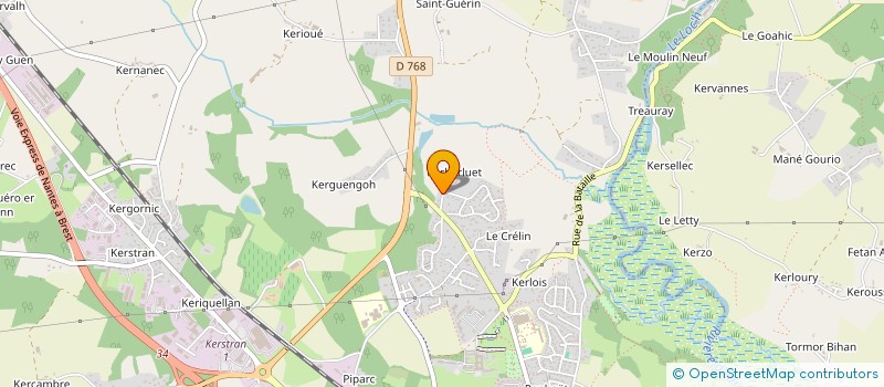 localisation de l'entreprise LOCATION MEUBLEE  DANIEL  SIMON  BRECH