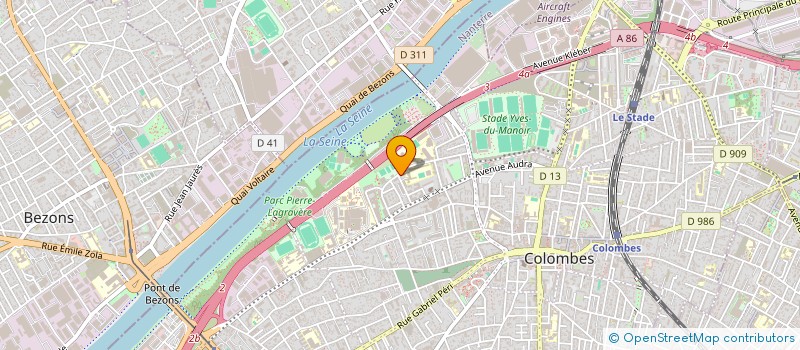 localisation de l'entreprise LOCATION MEUBLEE LD  COLOMBES
