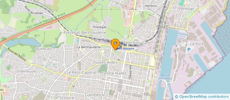 localisation de l'entreprise LOCATION MEUBLEE LMNP MILLET  SAINT-NAZAIRE