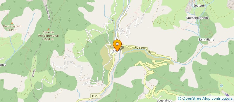 localisation de l'entreprise LOCATION MEUBLEE MONTE VERDE  GUILLAUMES