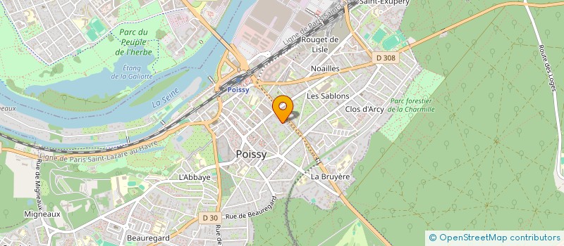 localisation de l'entreprise LOCATION MEUBLEE NO  POISSY