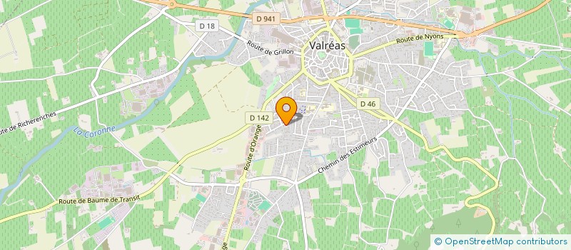 localisation de l'entreprise LOCATION MEUBLEE NON PROFESSIONNELLE à VALREAS