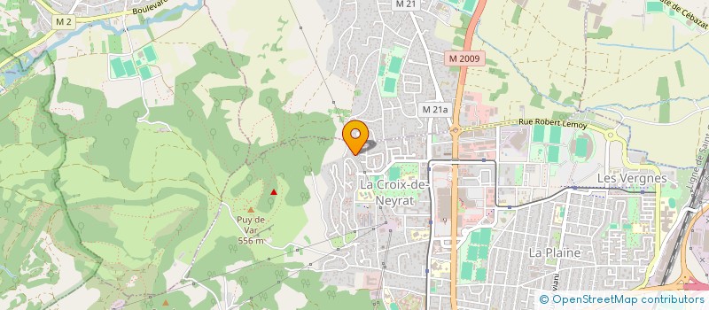 localisation de l'entreprise LOCATION MEUBLEE NON PROFESSIONNELLE  CLERMONT-FERRAND