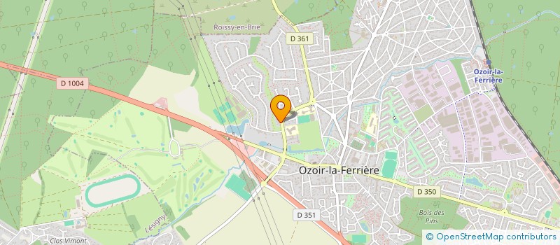 localisation de l'entreprise LOCATION MEUBLEE OZOIR  OZOIR-LA-FERRIERE