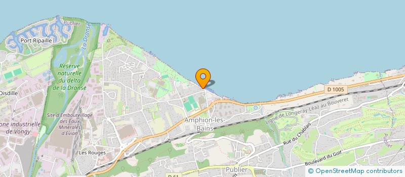 localisation de l'entreprise LOCATION MEUBLEE PUBLIER  PUBLIER