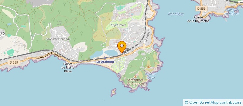 localisation de l'entreprise LOCATION MEUBLEE RDL  SAINT-RAPHAEL