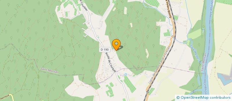 localisation de l'entreprise LOCATION MEUBLEE ST MONTAN  SAINT-MONTAN