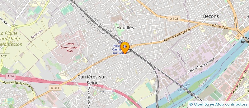 localisation de l'entreprise LOCATION NV LEMMEL à CARRIERES-SUR-SEINE