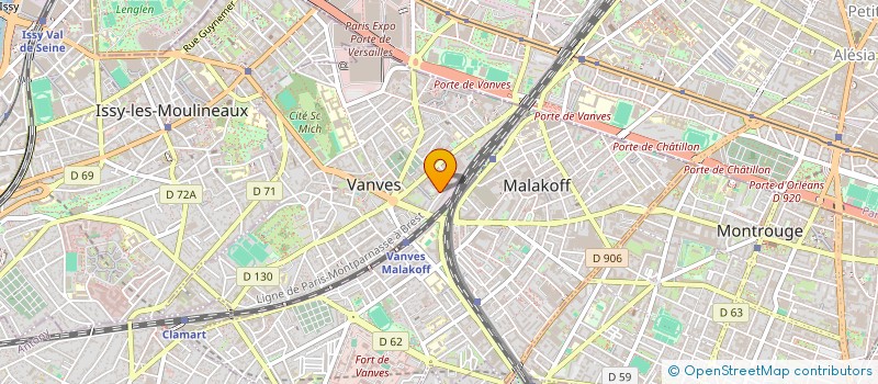 localisation de l'entreprise LOCATION - OLSON THIOLET - INDIVISION  VANVES