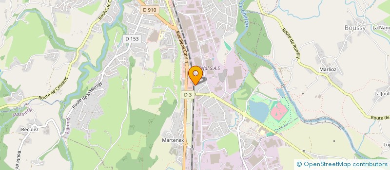 localisation de l'entreprise LOCATION PLUS à RUMILLY