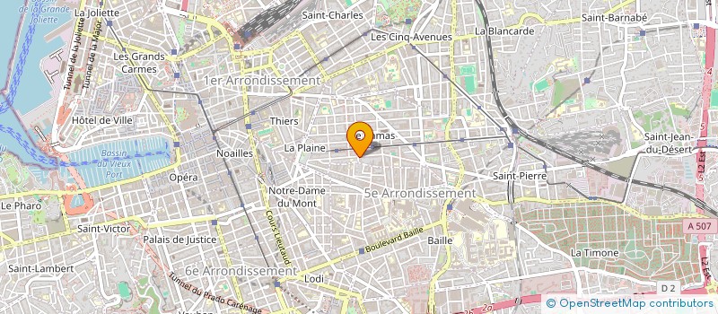 localisation de l'entreprise LOCATION PROGRES à MARSEILLE