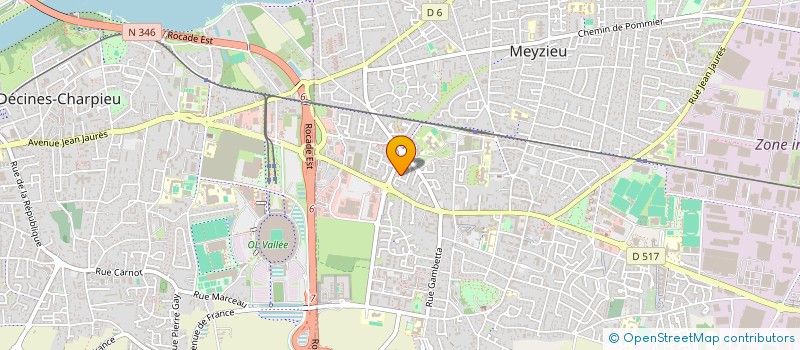 localisation de l'entreprise LOCATION PSS  MEYZIEU