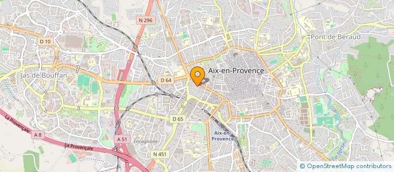 localisation de l'entreprise LOCATION RAVAISOU à AIX-EN-PROVENCE