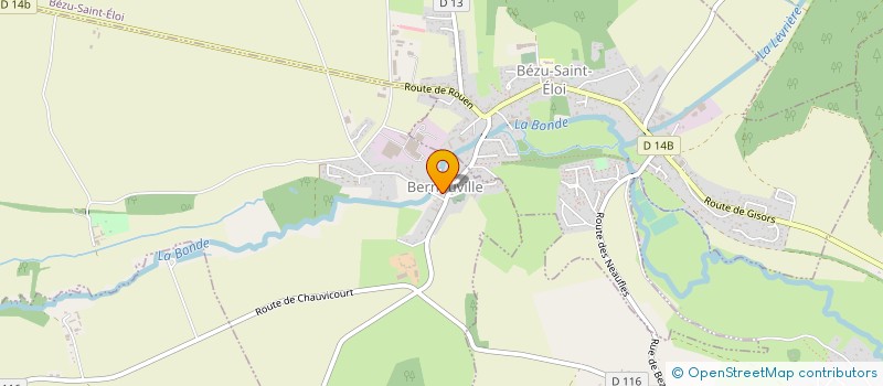 localisation de l'entreprise LOCATION RENNOLD à BERNOUVILLE