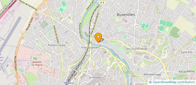 localisation de l'entreprise LOCATION ROCHEREUIL  POITIERS