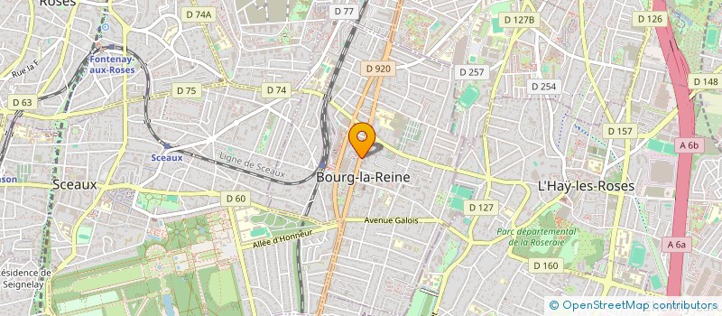 localisation de l'entreprise LOCATION RODIO/BENYELLES à BOURG-LA-REINE