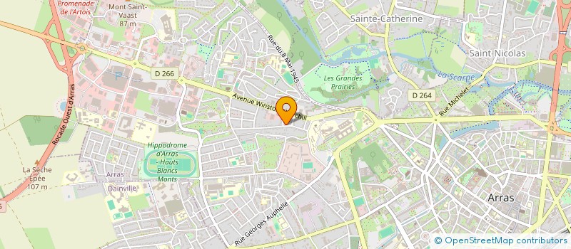 localisation de l'entreprise LOCATION ROKICKI à ARRAS