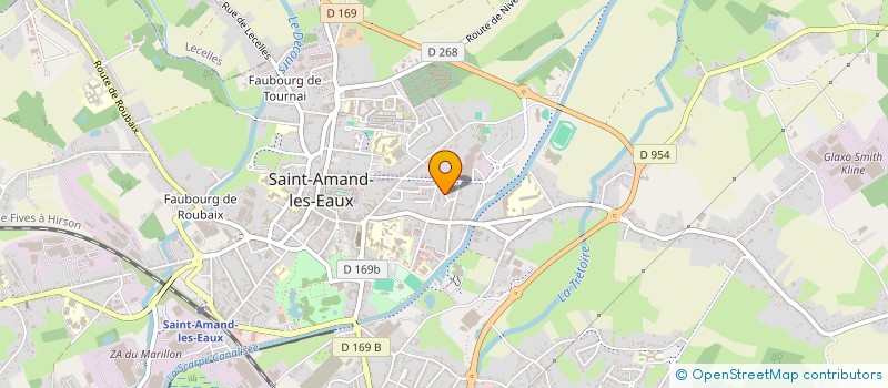 localisation de l'entreprise LOCATION SAINT AMAND LES EAUX à ST AMAND-LES-EAUX