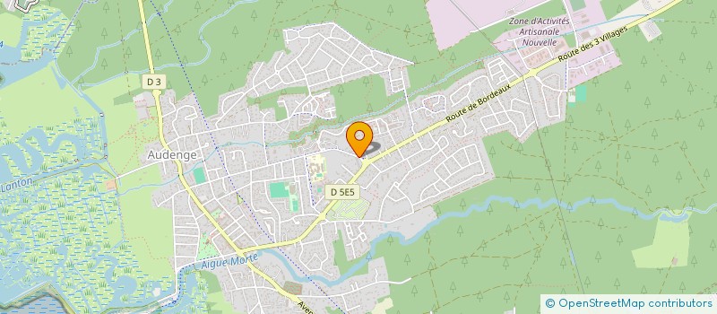 localisation de l'entreprise LOCATION SAISONNIERE  AUDENGE