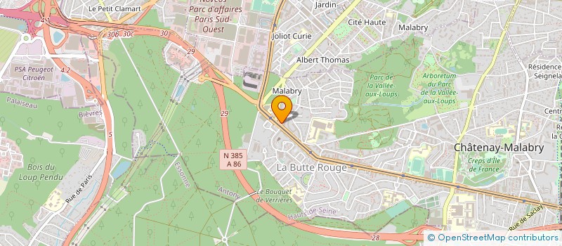 localisation de l'entreprise LOCATION SERVICE RAPIDE COMMUNICATION à CHATENAY-MALABRY