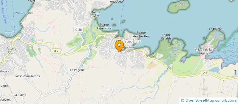 localisation de l'entreprise LOCATION SOLEIL à LES TROIS-ILETS