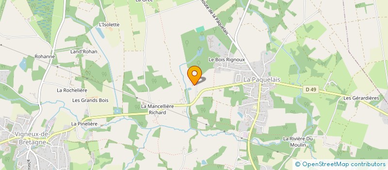 localisation de l'entreprise LOCATION SUPIOT  VIGNEUX-DE-BRETAGNE