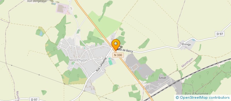 localisation de l'entreprise LOCATION SUR MESURE à MONTHYON