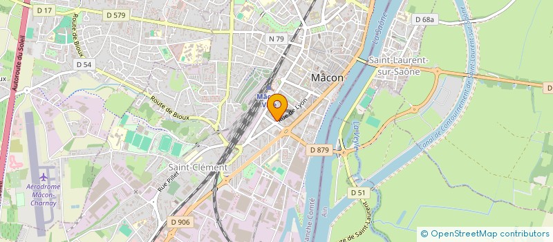 localisation de l'entreprise LOCATION TELECOMMUNICATION SERVICE à MACON