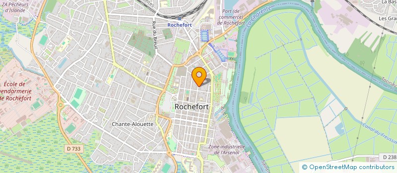 localisation de l'entreprise LOCATION TOURISTIQUE REPUBLIQUE  ROCHEFORT