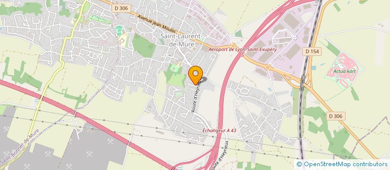 localisation de l'entreprise LOCATION TRANSPORT SAINT EXUPERY  SAINT-LAURENT-DE-MURE