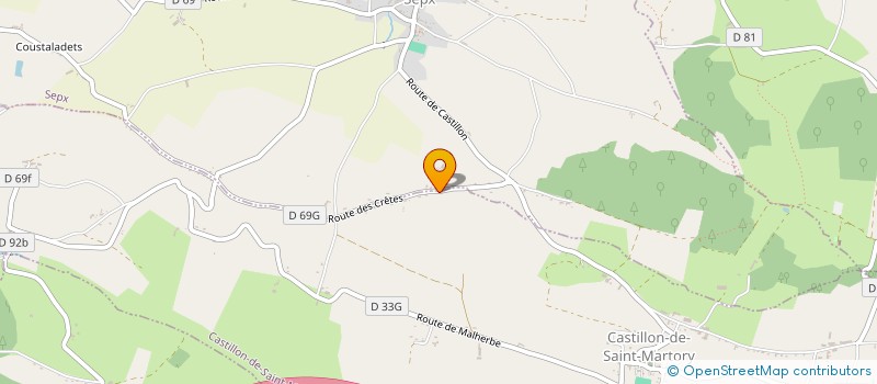 localisation de l'entreprise LOCATION TRANSPORTS IZARET OCCITANIE à LABARTHE-INARD