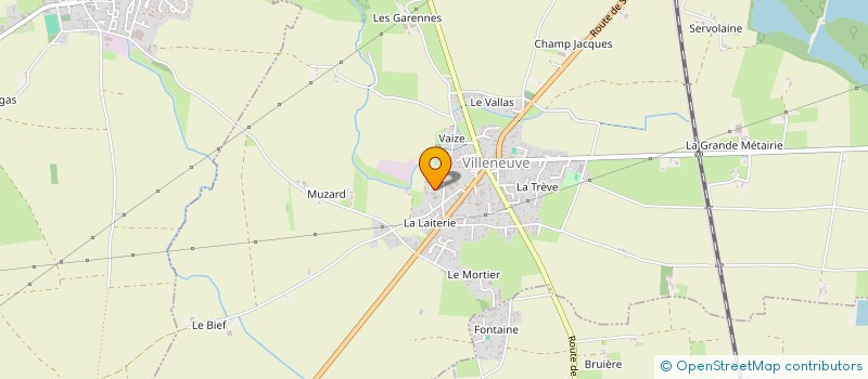 localisation de l'entreprise LOCATION VAISSELLE VILLENEUVE à VILLENEUVE