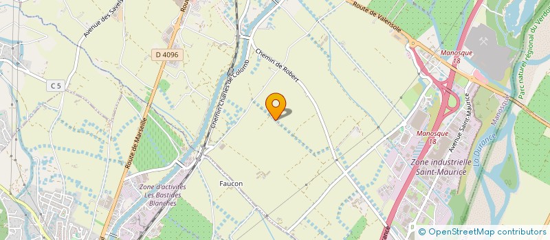 localisation de l'entreprise LOCATION VENTE NEGOCE TP à MANOSQUE
