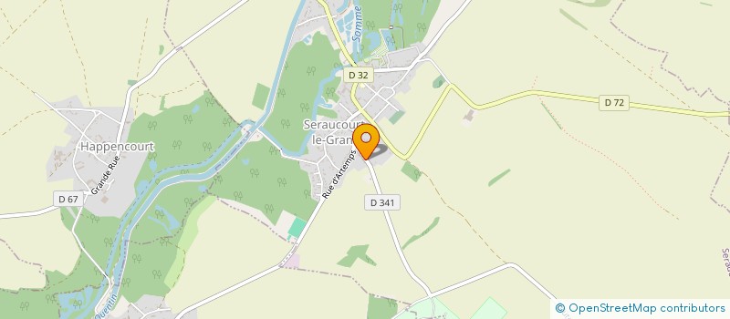 localisation de l'entreprise LOCATION VERSTRAETEN à SERAUCOURT-LE-GRAND