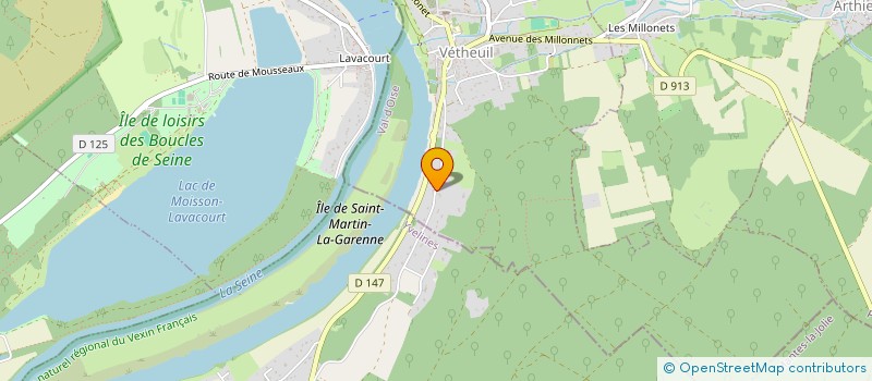 localisation de l'entreprise LOCATION VETHEUIL  VETHEUIL