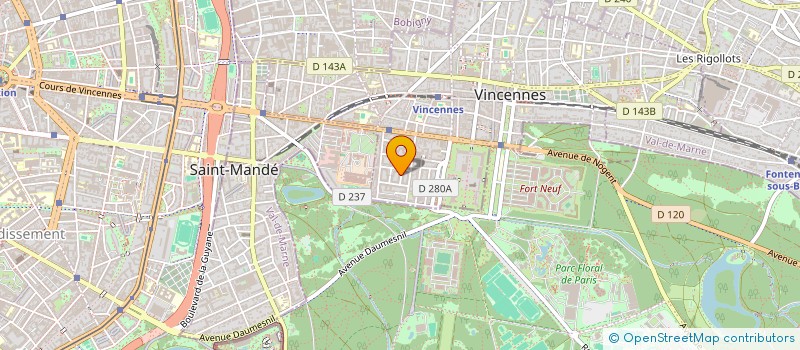 localisation de l'entreprise LOCATION VINCENNES  VINCENNES