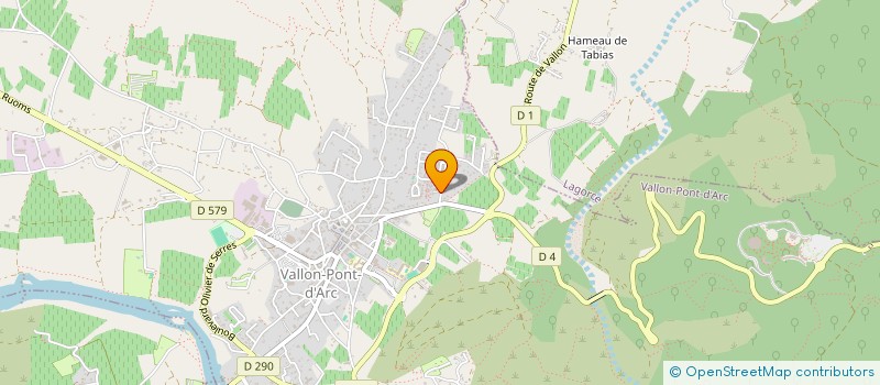localisation de l'entreprise LOCATIONLD07  VALLON-PONT-D'ARC