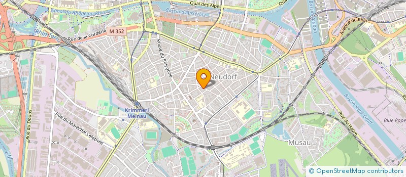 localisation de l'entreprise LOCATIONS APPARTS à STRASBOURG