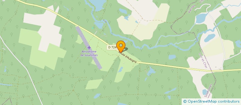 localisation de l'entreprise LOCATIONS AUTOS LA PETITE SAULDRE  SOUESMES