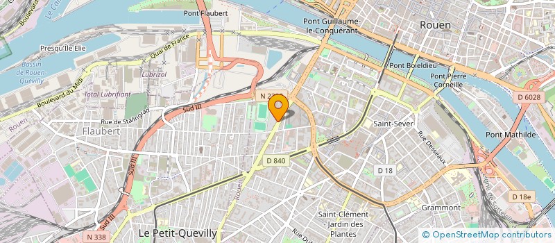 localisation de l'entreprise LOCATIONS EUDOISES à ROUEN