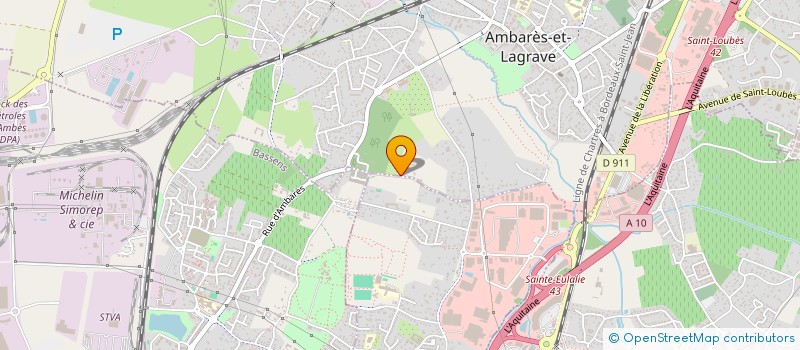 localisation de l'entreprise LOCATIONS GILLES SIGIRAN  AMBARES-ET-LAGRAVE