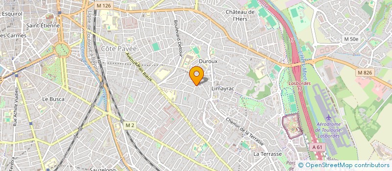 localisation de l'entreprise LOCATIONS MEUBLEES  TOULOUSE