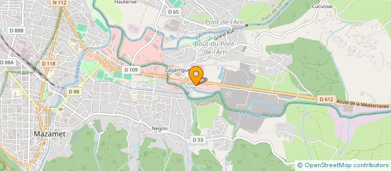 localisation de l'entreprise LOCATIONS MULTI SERVICES  BOUT-DU-PONT-DE-LARN