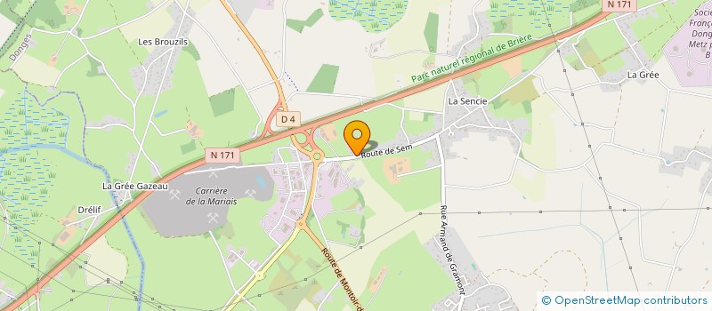 localisation de l'entreprise LOCATIONS RNX à DONGES