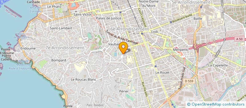 localisation de l'entreprise LOCATIR à MARSEILLE