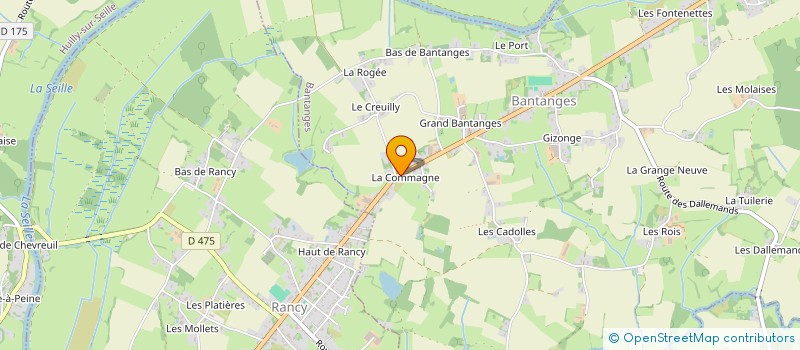 localisation de l'entreprise LOCATIR  BANTANGES